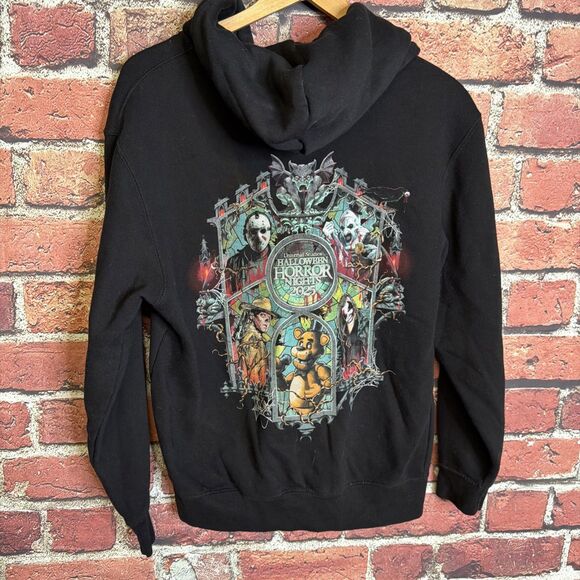Universal Studios Other - Universal Studios Hoodie Mens XL Black Halloween Horror Nights 2025 Jason Freddy